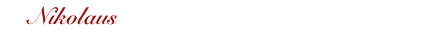     Nikolaus